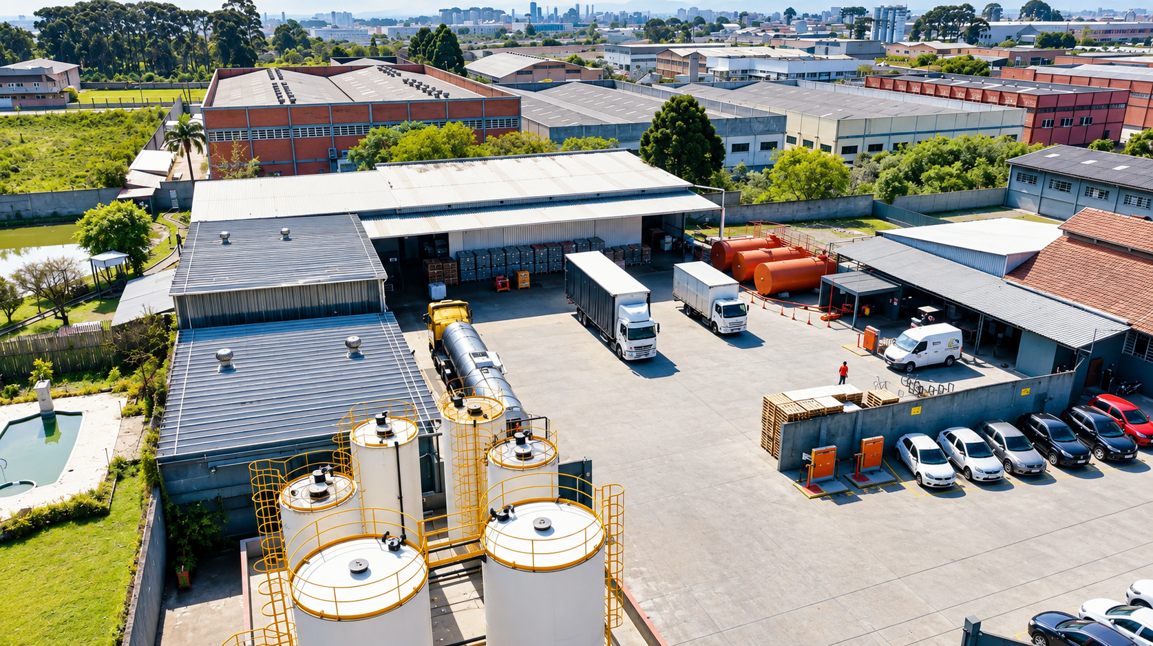 Planta industrial de TECLUB en São José dos Pinhais, Paraná